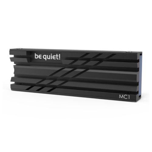 Be Quiet! MC1 M.2 SSD Cooler - Black Heatsink for 2280 Modules Be Quiet! MC1 M.2 SSD Cooler - Black Heatsink for 2280 Modules